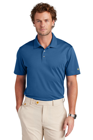 Brooks Brothers Mesh Pique Performance Polo BB18220 Charter Blue