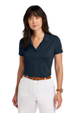 Brooks Brothers Women's Mesh Pique Performance Polo BB18221 Navy Blazer