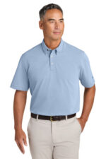 Brooks Brothers Pinpoint Pique Dress Polo BB18222 Newport Blue End On End