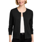 Brooks Brothers Women's Washable Merino Cardigan Sweater BB18413 Deep Black