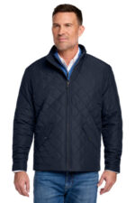 Brooks Brothers Quilted Jacket BB18600 Night Navy