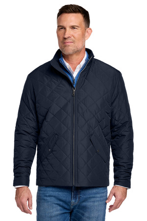 Brooks Brothers Quilted Jacket BB18600 Night Navy