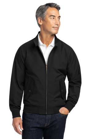Brooks Brothers Bomber Jacket BB18604 Deep Black