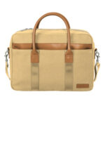 Brooks Brothers Wells Briefcase BB18830 Ledger Khaki