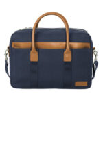 Brooks Brothers Wells Briefcase BB18830 Navy Blazer