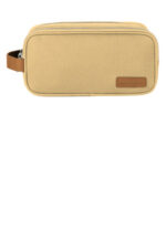 Brooks Brothers Wells Dopp Kit BB18870 Ledger Khaki