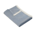 Brooks Brothers Coastal Throw BB19001 Compass Blue/ Parchment