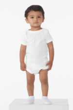 BELLA+CANVAS Infant Jersey Short Sleeve One Piece BC100B White