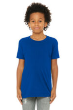 BELLA+CANVAS Youth Jersey Short Sleeve Tee. BC3001Y True Royal
