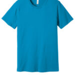 BELLA+CANVAS Unisex Jersey Short Sleeve Tee. BC3001 Aqua