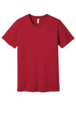 BELLA+CANVAS Unisex Jersey Short Sleeve Tee. BC3001 Canvas Red