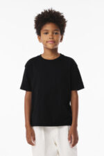 BELLA+CANVAS Youth 6-Ounce Heavyweight Tee BC3010Y Black