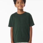 BELLA+CANVAS Youth 6-Ounce Heavyweight Tee BC3010Y Forest