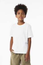 BELLA+CANVAS Youth 6-Ounce Heavyweight Tee BC3010Y White