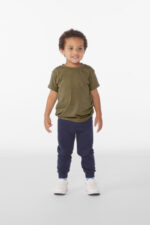 BELLA+CANVAS Toddler Triblend Short Sleeve Tee BC3413T Olive Triblend