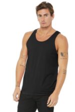 BELLA+CANVAS Unisex Jersey Tank. BC3480 Black