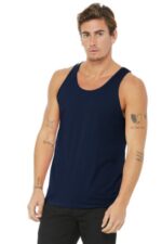 BELLA+CANVAS Unisex Jersey Tank. BC3480 Navy
