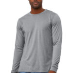 BELLA+CANVAS Unisex Heather CVC Long Sleeve Tee BC3501CVC Athletic Heather