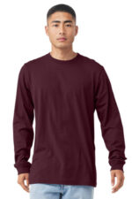 BELLA+CANVAS Unisex Jersey Long Sleeve Tee. BC3501 Maroon