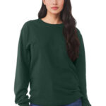 BELLA+CANVAS Unisex 6-Ounce Heavyweight Long Sleeve Tee BC3511 Forest