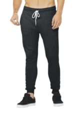 BELLA+CANVAS Unisex Jogger Sweatpants. BC3727 Dark Grey Heather