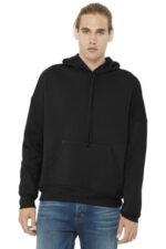 BELLA+CANVAS Unisex Sponge Fleece Pullover DTM Hoodie. BC3729 Black
