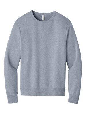 BELLA+CANVAS Unisex Sponge Fleece Classic Crewneck Sweatshirt BC3911 Athletic Heather