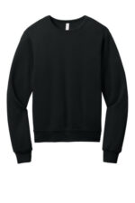 BELLA+CANVAS Unisex Sponge Fleece Classic Crewneck Sweatshirt BC3911 Black