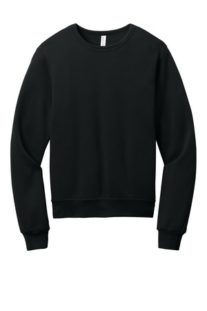 BELLA+CANVAS Unisex Sponge Fleece Classic Crewneck Sweatshirt BC3911 Black