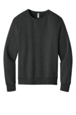 BELLA+CANVAS Unisex Sponge Fleece Classic Crewneck Sweatshirt BC3911 Dark Grey Heather