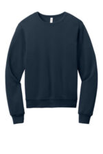 BELLA+CANVAS Unisex Sponge Fleece Classic Crewneck Sweatshirt BC3911 Navy