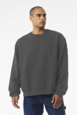 BELLA+CANVAS Unisex 10-Ounce Heavyweight Crewneck Sweatshirt BC4711 Asphalt