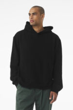 BELLA+CANVAS Unisex 10-Ounce Heavyweight Pullover Hoodie BC4719 Black