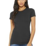 BELLA+CANVAS Women's Slim Fit Tee. BC6004 Asphalt