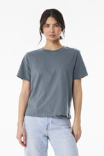 BELLA+CANVAS Women's 6-Ounce Heavyweight Tee BC6110 Vintage Denim