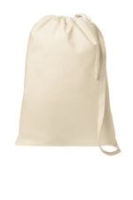 Port Authority Core Cotton Laundry Bag BG0850 Natural
