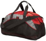 Port Authority - Medium Contrast Duffel. BG1070 Red