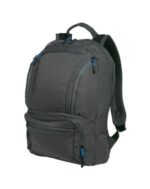 Port Authority Cyber Backpack. BG200 Dark Charcoal/ Royal