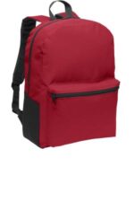 Port Authority Value Backpack. BG203 Red