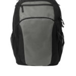 Port Authority Transport Backpack BG232 Gusty Grey/ Black