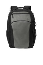 Port Authority Transport Backpack BG232 Gusty Grey/ Black