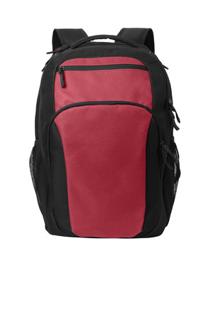 Port Authority Transport Backpack BG232 Rich Red/ Black