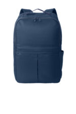 Port Authority Matte Backpack BG235 River Blue Navy
