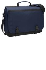 Port Authority Messenger Briefcase. BG304 Navy
