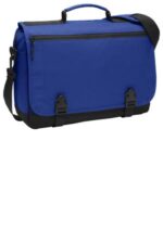 Port Authority Messenger Briefcase. BG304 Twilight Blue