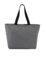 Port Authority Essential Zip Tote. BG410 Heather Grey