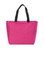 Port Authority Essential Zip Tote. BG410 Pink Azalea