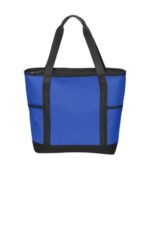 Port Authority On-The-Go Tote. BG411 Royal/ Black