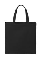 Port Authority Cotton Canvas Tote BG424 Deep Black