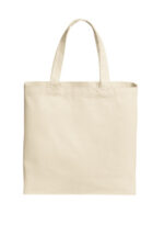 Port Authority Cotton Canvas Tote BG424 Natural